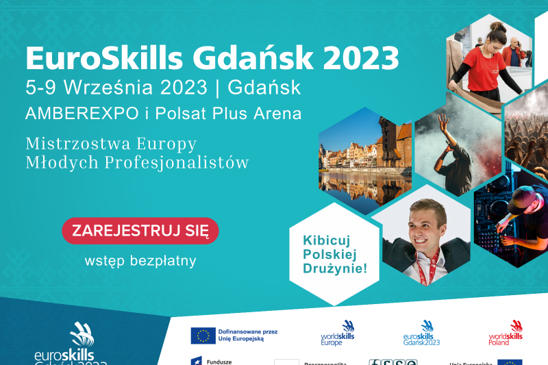 Wydarzenie: EuroSkills Gdańsk 2023, Kiedy? 2023-09-09 00:00, Gdzie? Żaglowa 11